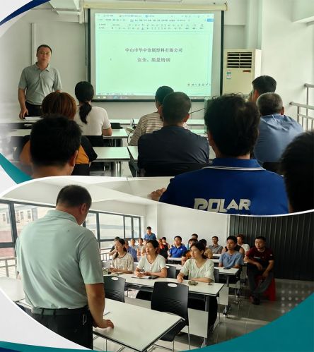 Huazhong Metal Brazing Fire Safety Training